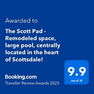 Apartment The Scott Pad - Remodeled Space, Large Pool, Centrally Located In The Heart Of Scottsdale!, Scottsdale